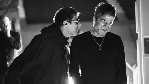 Gallagher brothers reunite in Oasis tour film, hitting theaters in 2026