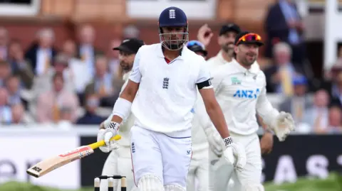 England debutant Emilio Gay falls early as New Zealand strike at Lord's