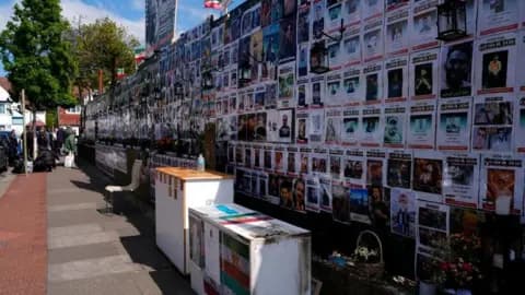 Arson attack targets Golders Green memorial wall honouring Iran protest victims