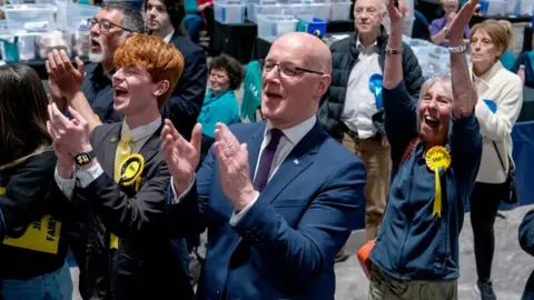 SNP wins fifth term in Scotland but falls short of majority
