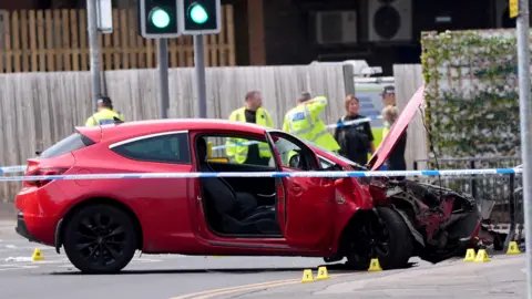 Man charged with attempted murder after car hits five pedestrians in Arnold