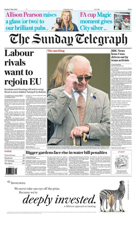Streeting and Burnham back EU rejoin debate as Labour faces pressure