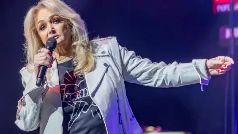 Bonnie Tyler rushed to hospital in Portugal for emergency intestinal surgery