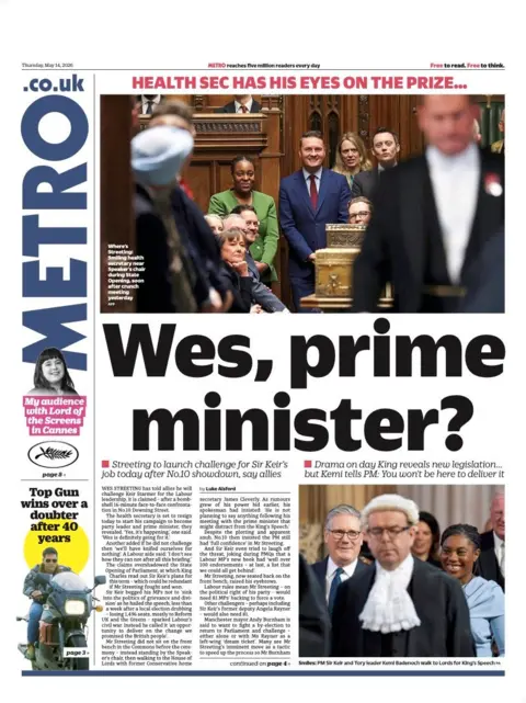 Streeting meeting fuels Labour leadership crisis as Starmer fights on