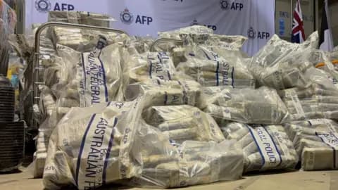 Australia's biggest cocaine bust finds 2.7 tonnes in Sydney bunker