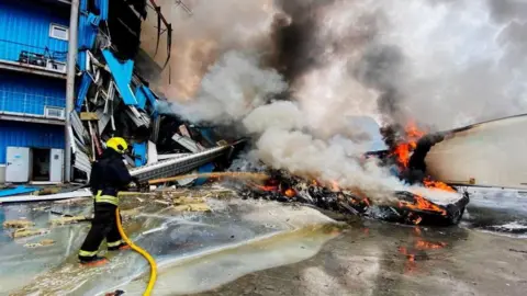 Russia launches massive missile and drone attack on Kyiv, killing four