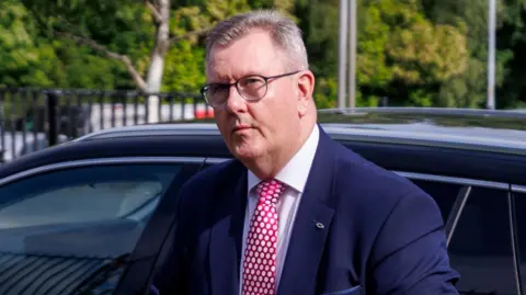 Former DUP leader Sir Jeffrey Donaldson on trial for sex abuse charges