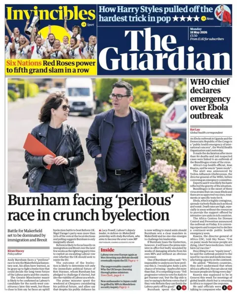 Burnham emerges as Starmer challenger as Labour turmoil deepens