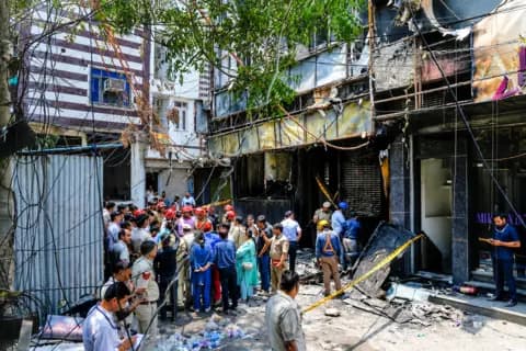 Delhi hotel fire kills 21, mostly foreign patients and visitors