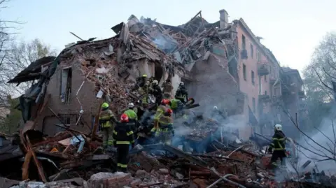 Dnipro Residential Building Strike Kills Four, Officials Say
