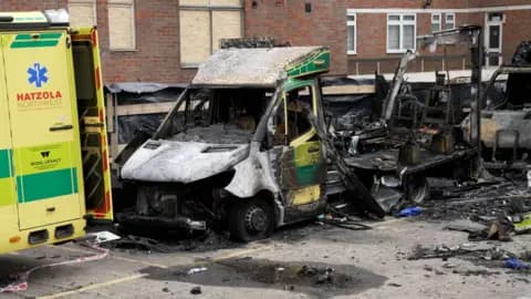 Ninth suspect arrested in antisemitic arson probe over Hatzola ambulances