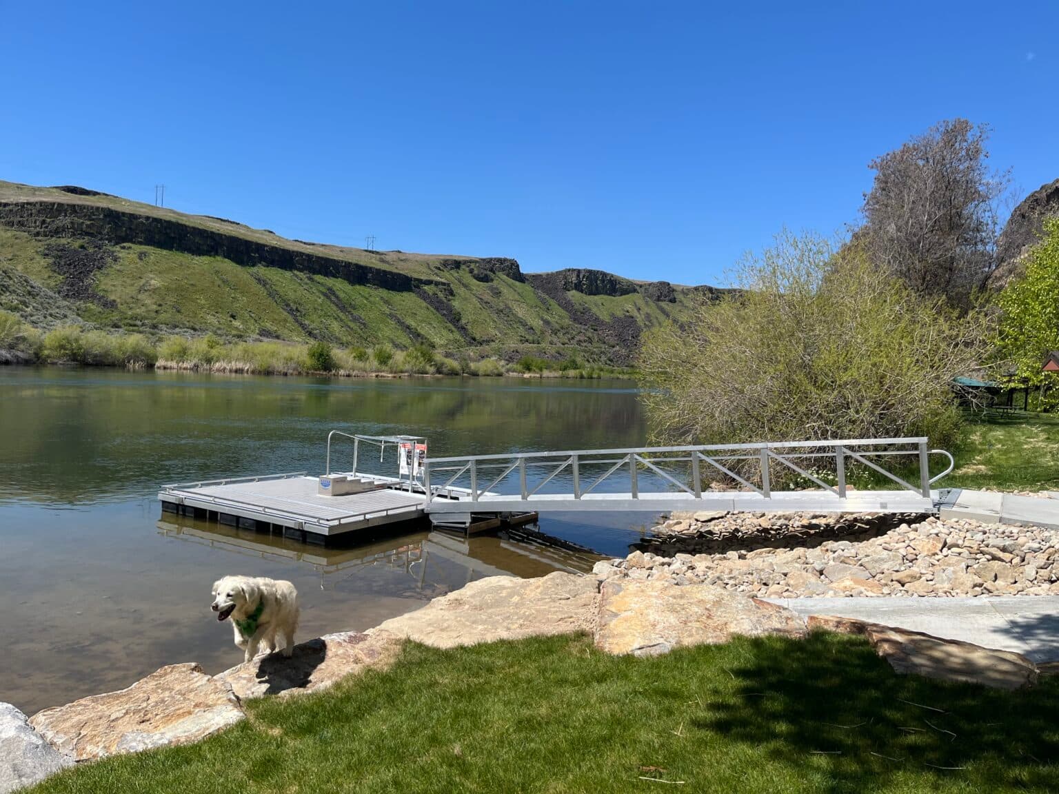 Lucky Peak adds dog beach, kayak launch, and accessible dock to Boise River corridor