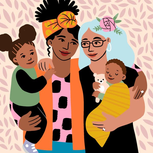 Thoughtful Mother's Day gifts for families with two moms