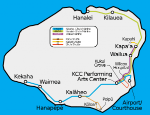 Kauaʻi Bus Adds New Routes 900 and 950; Transit Cards Offered