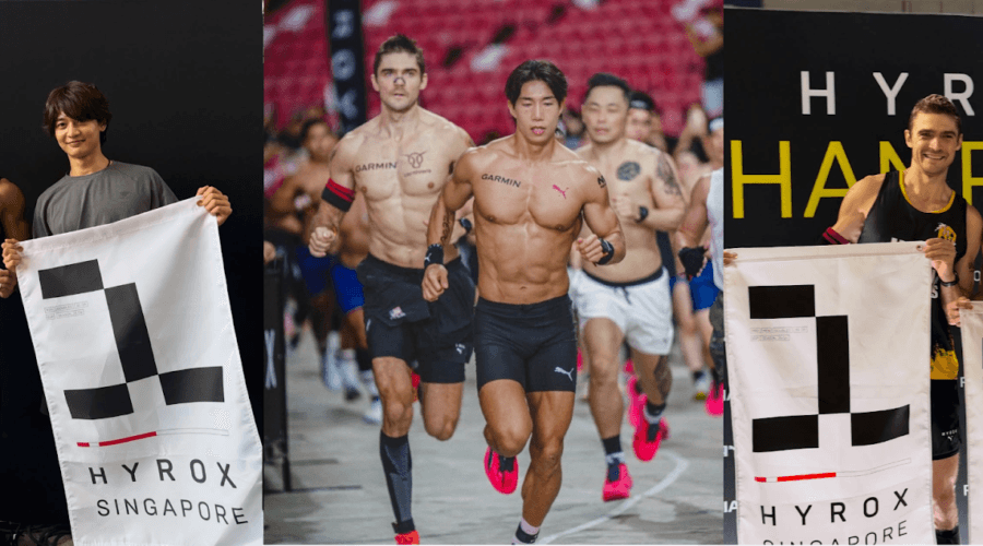 Hong Beom-seok and Gabe Heck Win HYROX Singapore Pro Doubles in 52:34