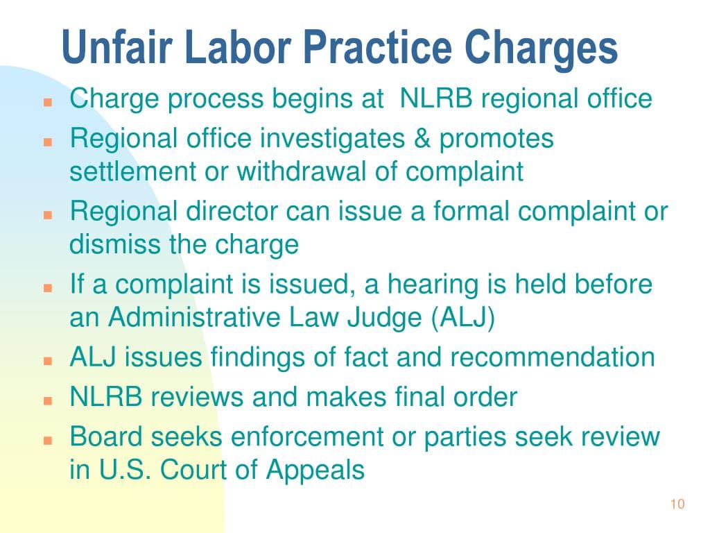NLRB Guidance Explains How to File and What to Expect After Charges