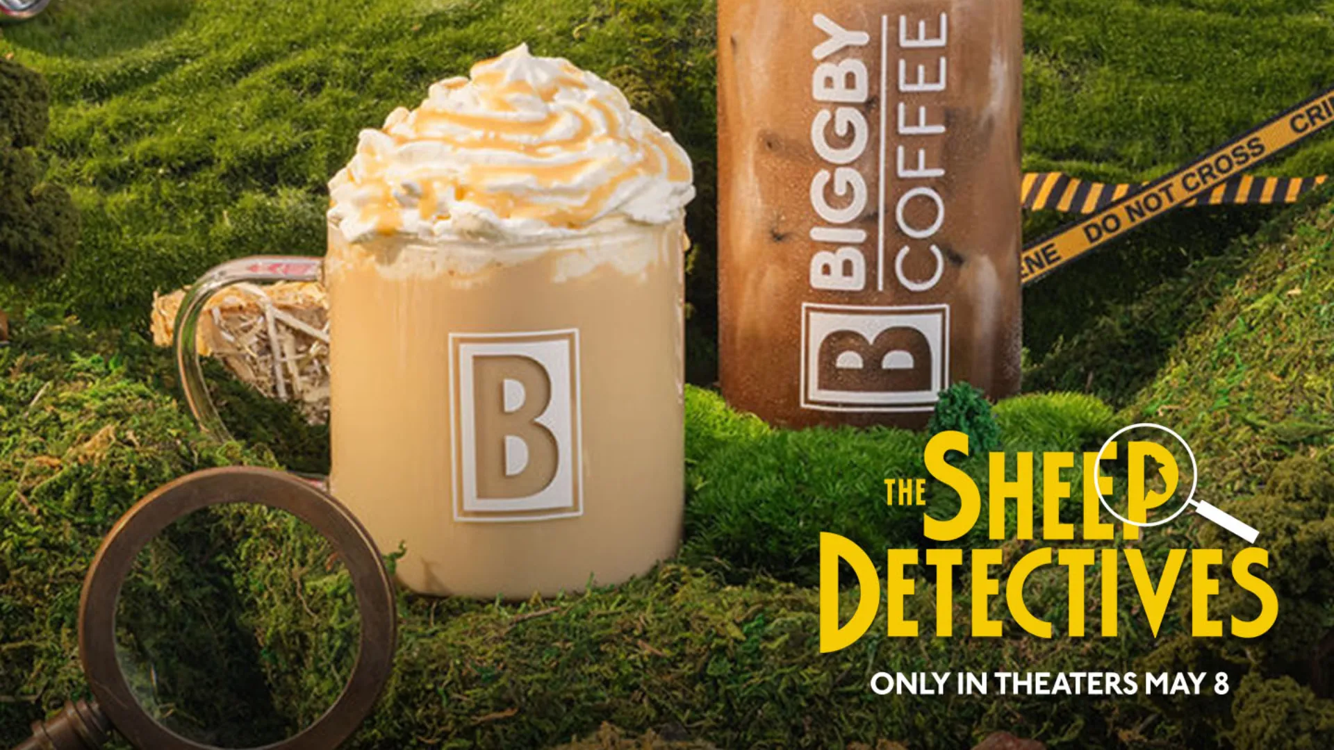 BIGGBY Coffee Teams With Sheep Detectives Movie for Family Promotion