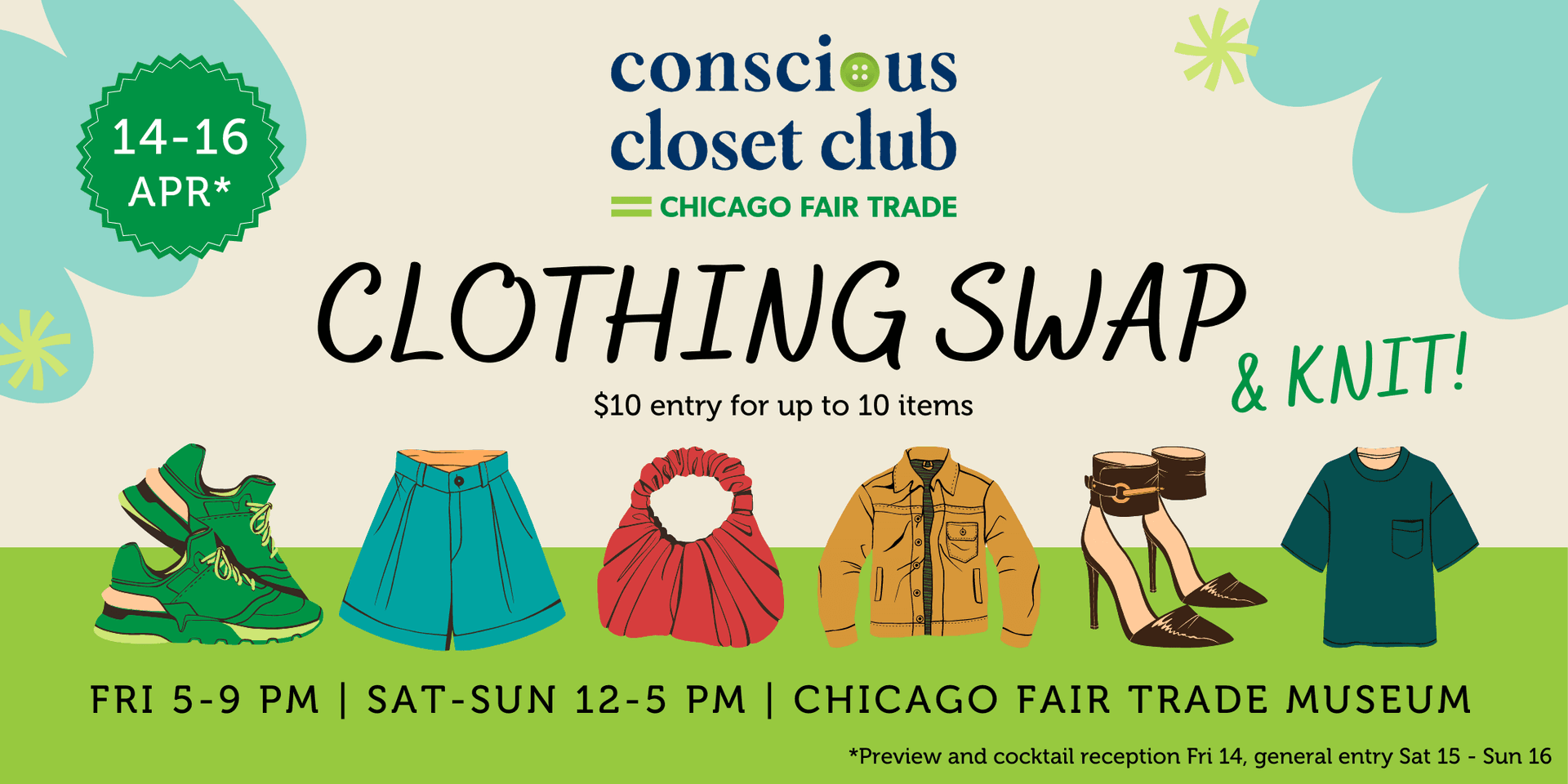 Chicago Fair Trade Museum Hosts Spring Clothing Swap to Keep Textiles Circulating Locally