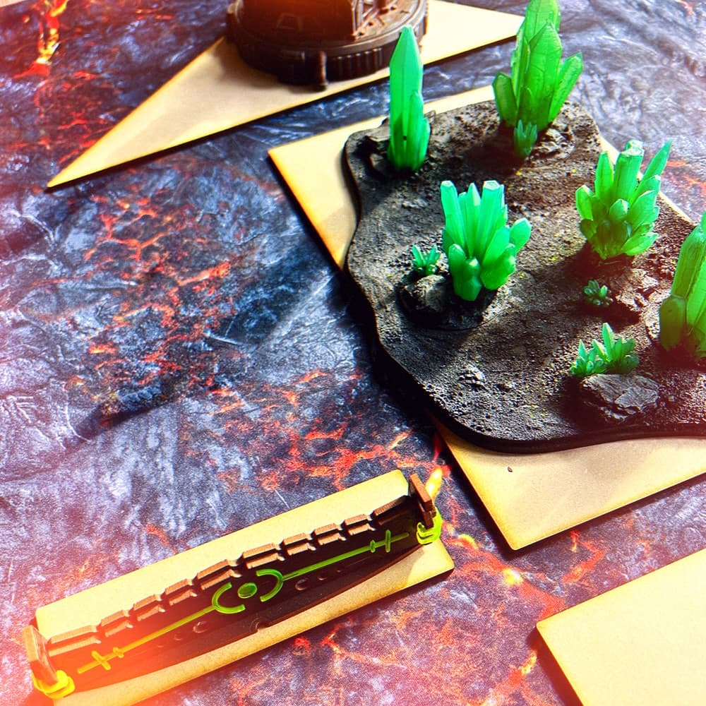 Battle Kiwi’s Mission Terrain Areas map out Warhammer 40,000 11th Edition boards