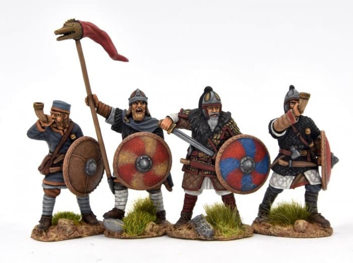 1898 Miniaturas Releases Detailed 28mm Visigoth Infantry in Metal
