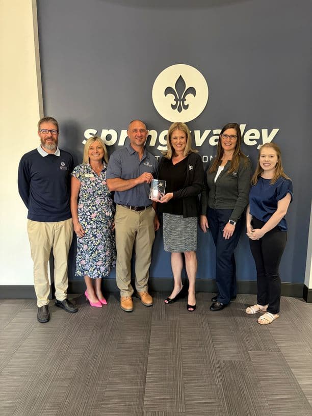 Springs Valley Bank earns Indiana Bankers Association Five Star honor