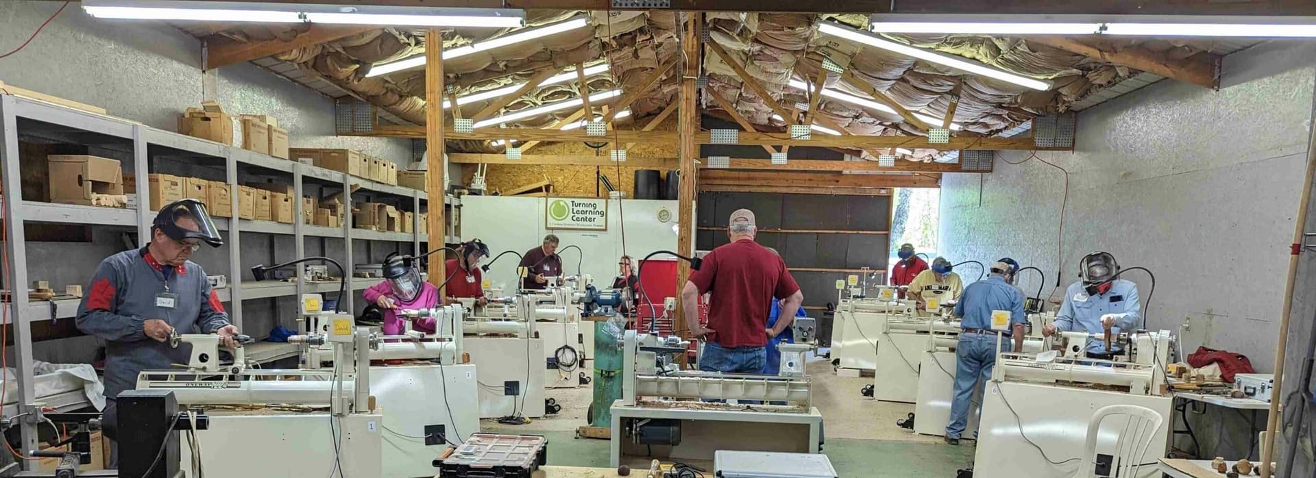 Carolina Mountain Woodturners open shop session adds embellishing tools