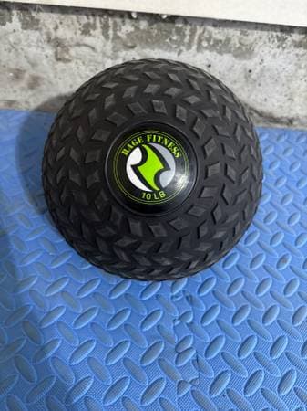 Littleton seller lists 10 lb Rage Fitness slam ball for $15