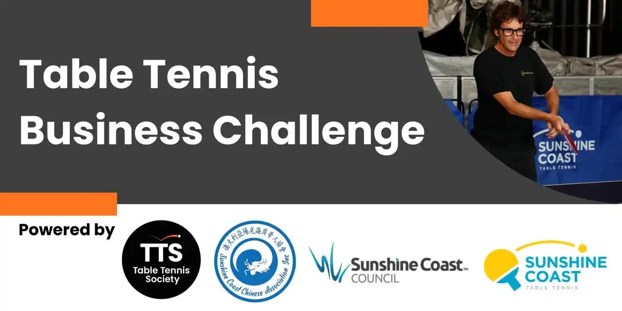 Sunshine Coast Businesses Compete in Table Tennis Challenge for Multicultural Charities
