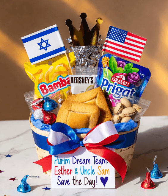 Persian-Themed Mishloach Manot Connects Purim Miracle to Israel-US Alliance