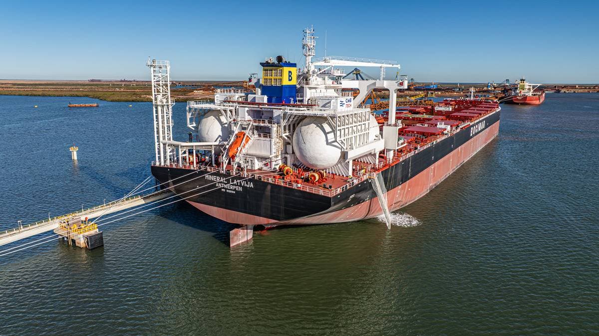 Fortescue charters 12 ammonia-capable bulk carriers to cut shipping emissions