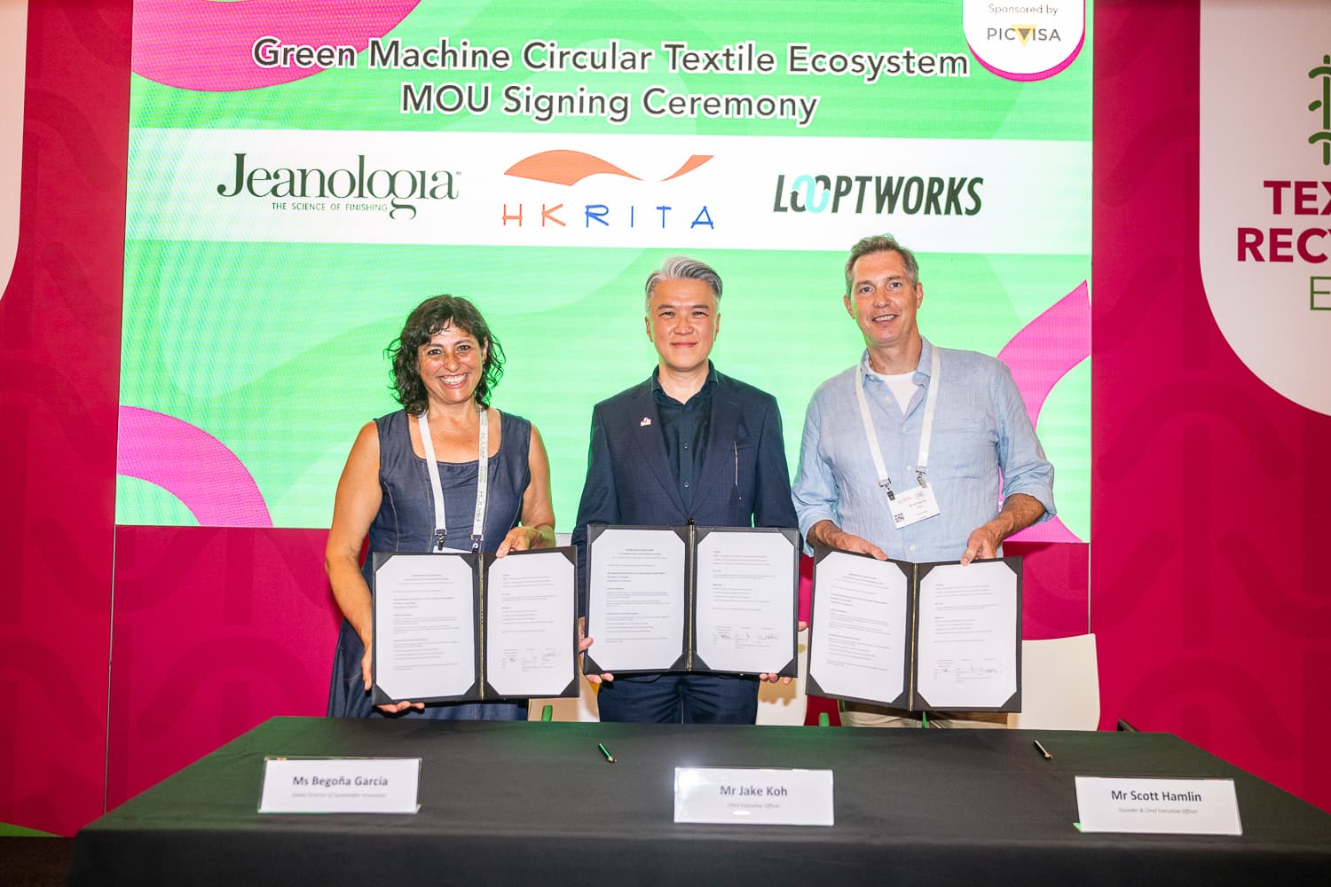 HKRITA, Jeanologia and Looptworks scale circular textile recycling
