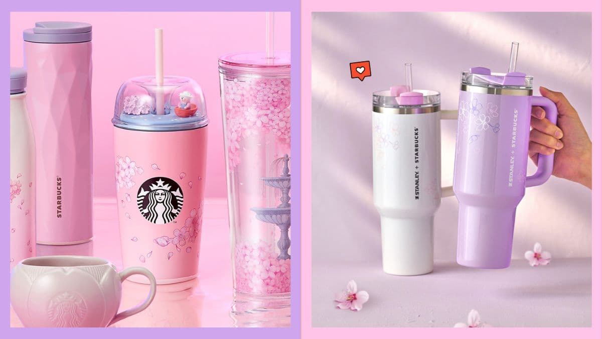 Starbucks unveils two spring merchandise collections inspired by matcha, cherry blossoms