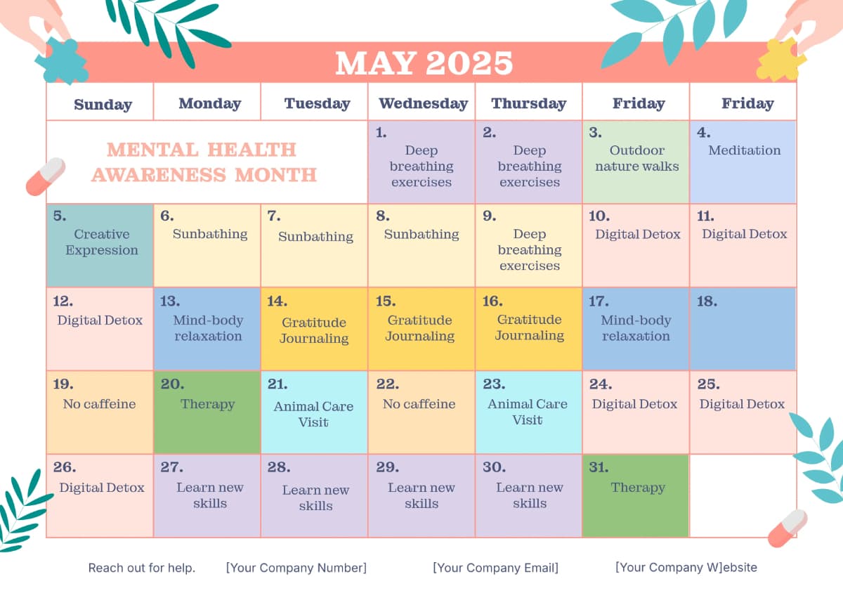 Mental Health Awareness Month 2026 centers mindfulness, breathwork, and community support