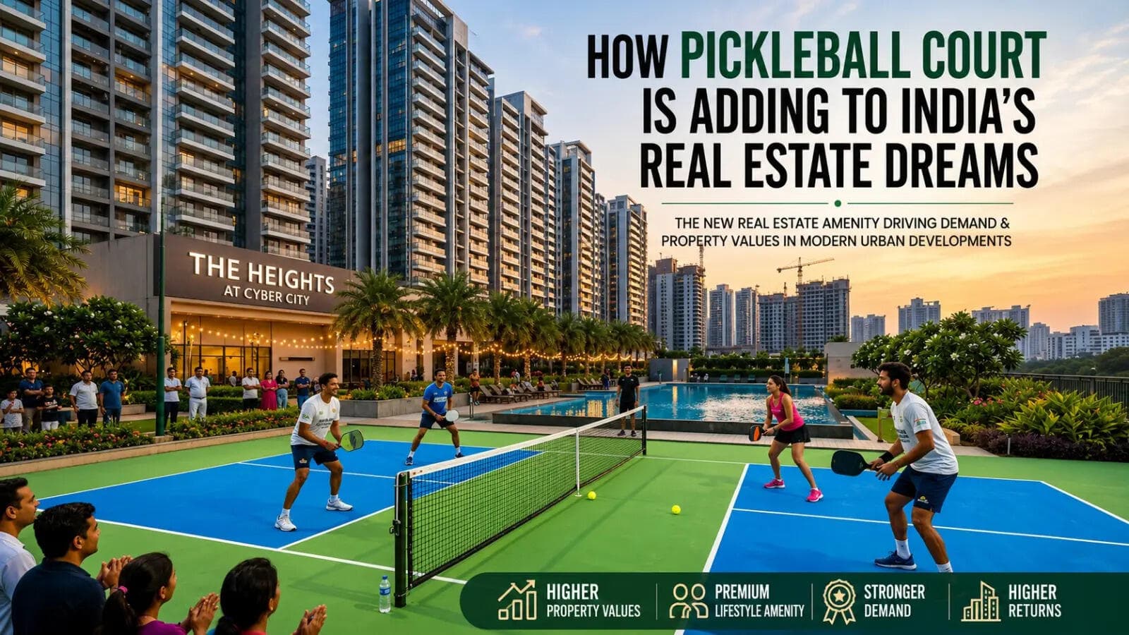 Pickleball becomes a real estate draw in India’s cities