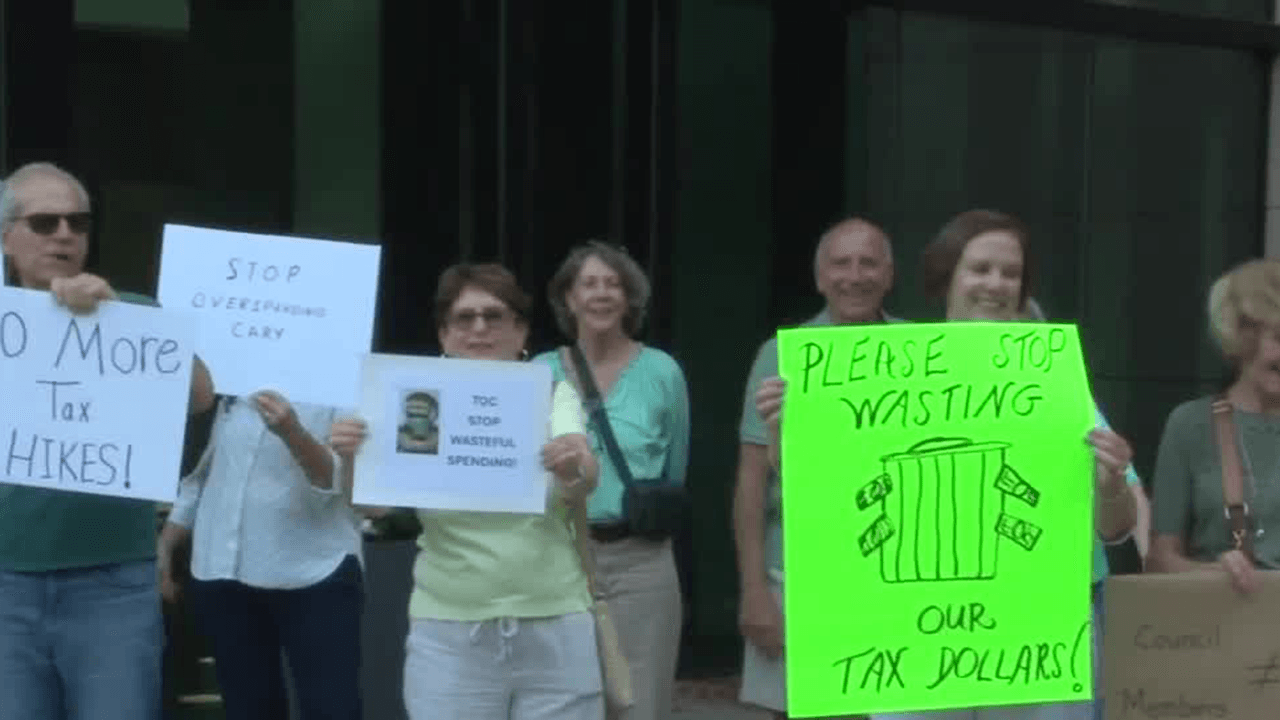 Cary residents push back on proposed property tax increase