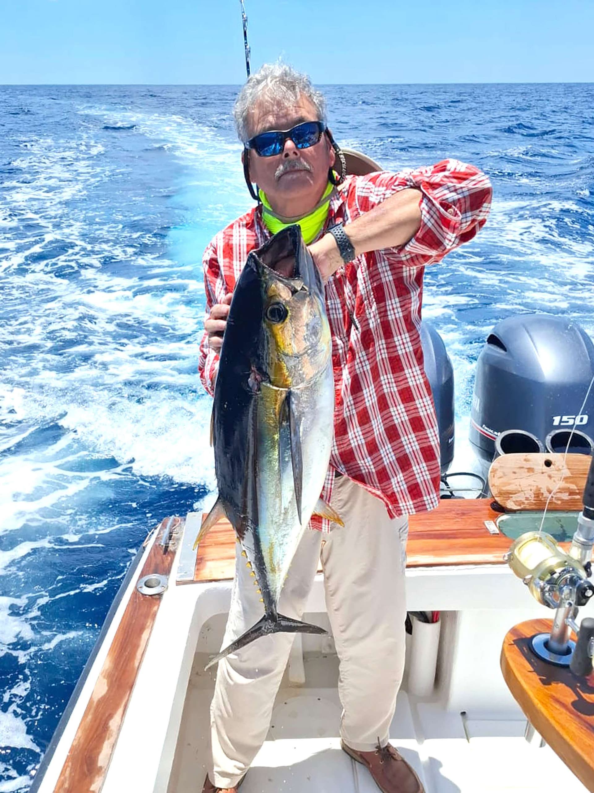 Nosara Charter Lands Yellowfin Tuna Offshore, Releases Roosterfish Inshore