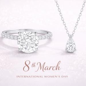 Ouros Jewels International Women's Day Sale: Up to 50% Off Lab-Grown Diamonds