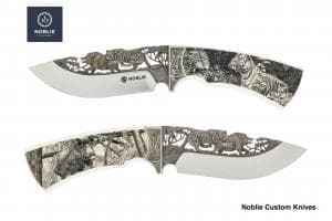 Noblie Expands Scrimshaw Knives Collection With Hand-Etched Designs and Functional Builds