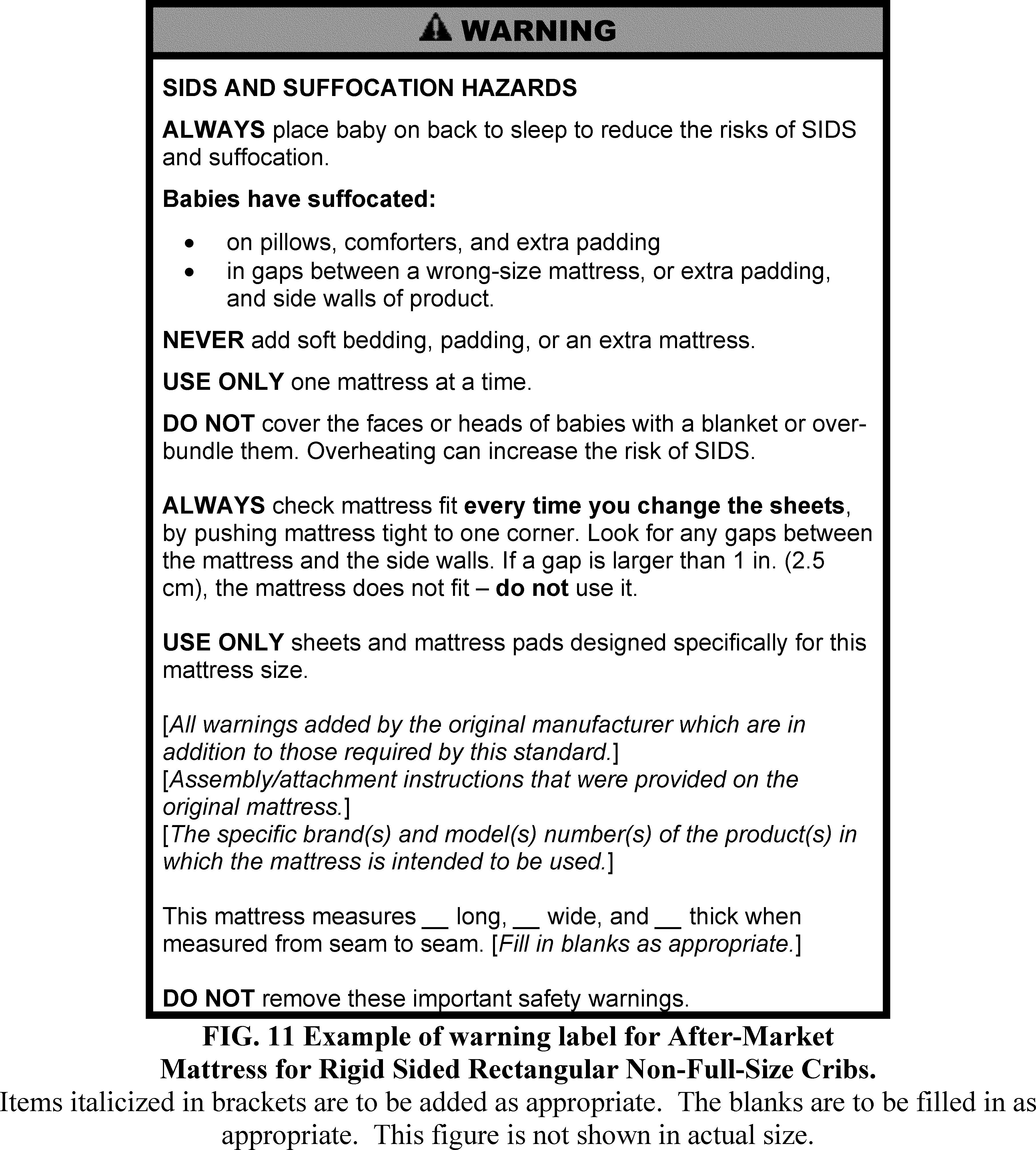 CPSC Updates Mandatory Crib Mattress Safety Standards, Incorporating Latest ASTM Specifications