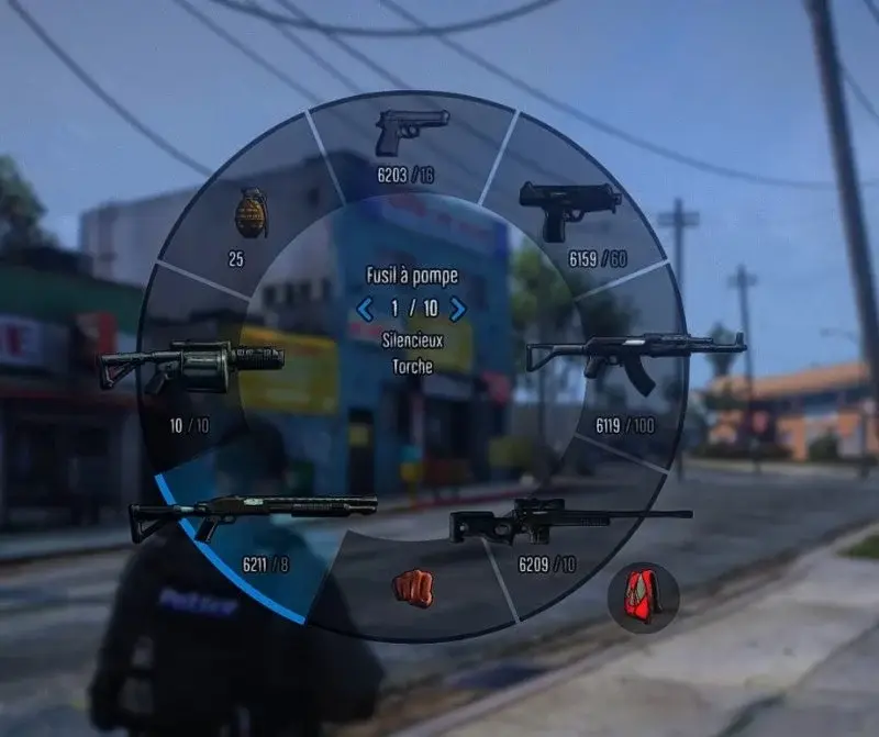 Aim and Holster Menu mod adds customizable weapon animations to GTA V