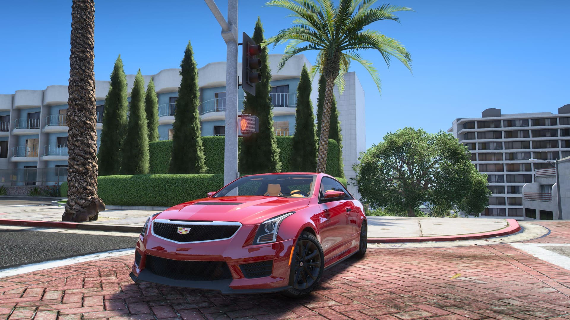 Hammer76’s Cadillac ATS-V Coupe debuts as polished GTA add-on mod