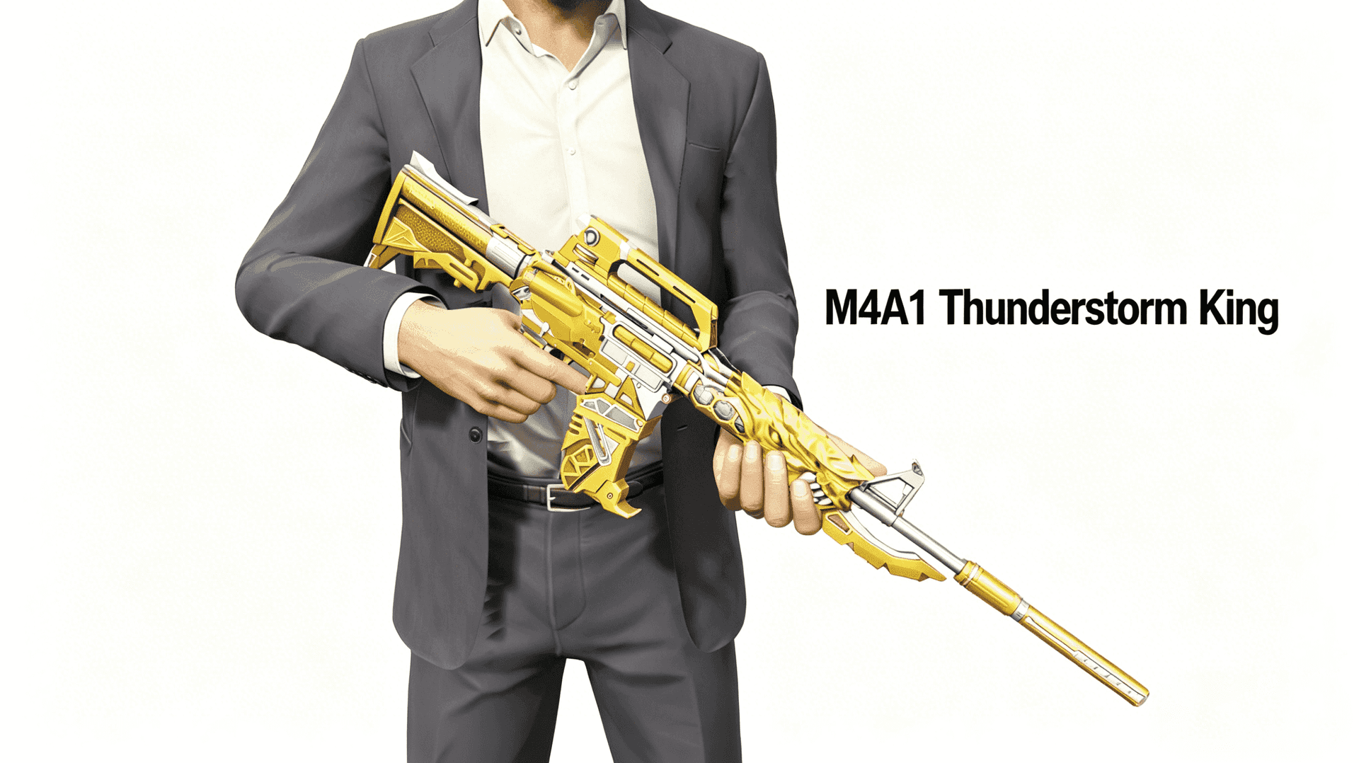 CFM M4A1 Thunderstorm King brings flashy, optimized assault rifle to GTA V
