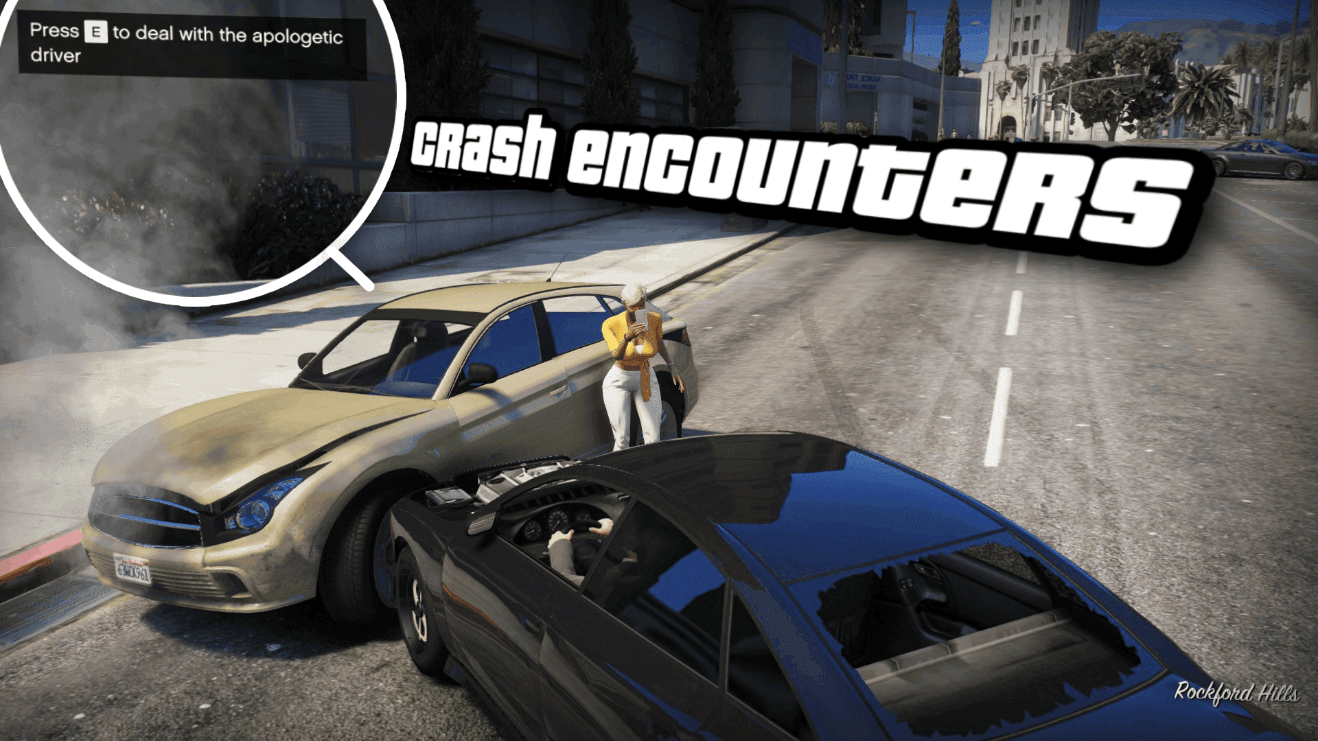 Crash Encounters mod turns GTA V fender benders into branching drama