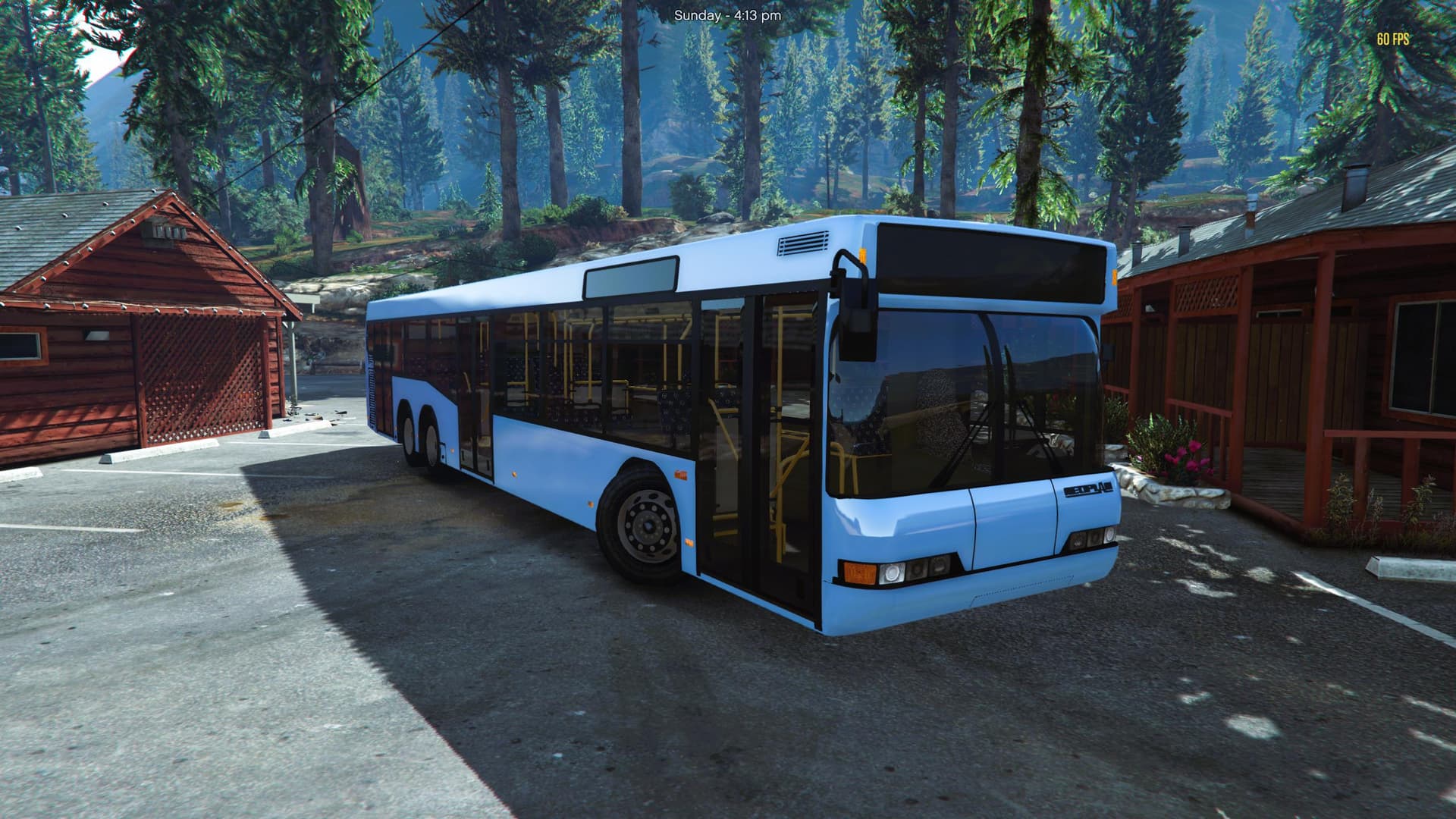 New Neoplan N4020 bus mod brings realistic transit detail to GTA
