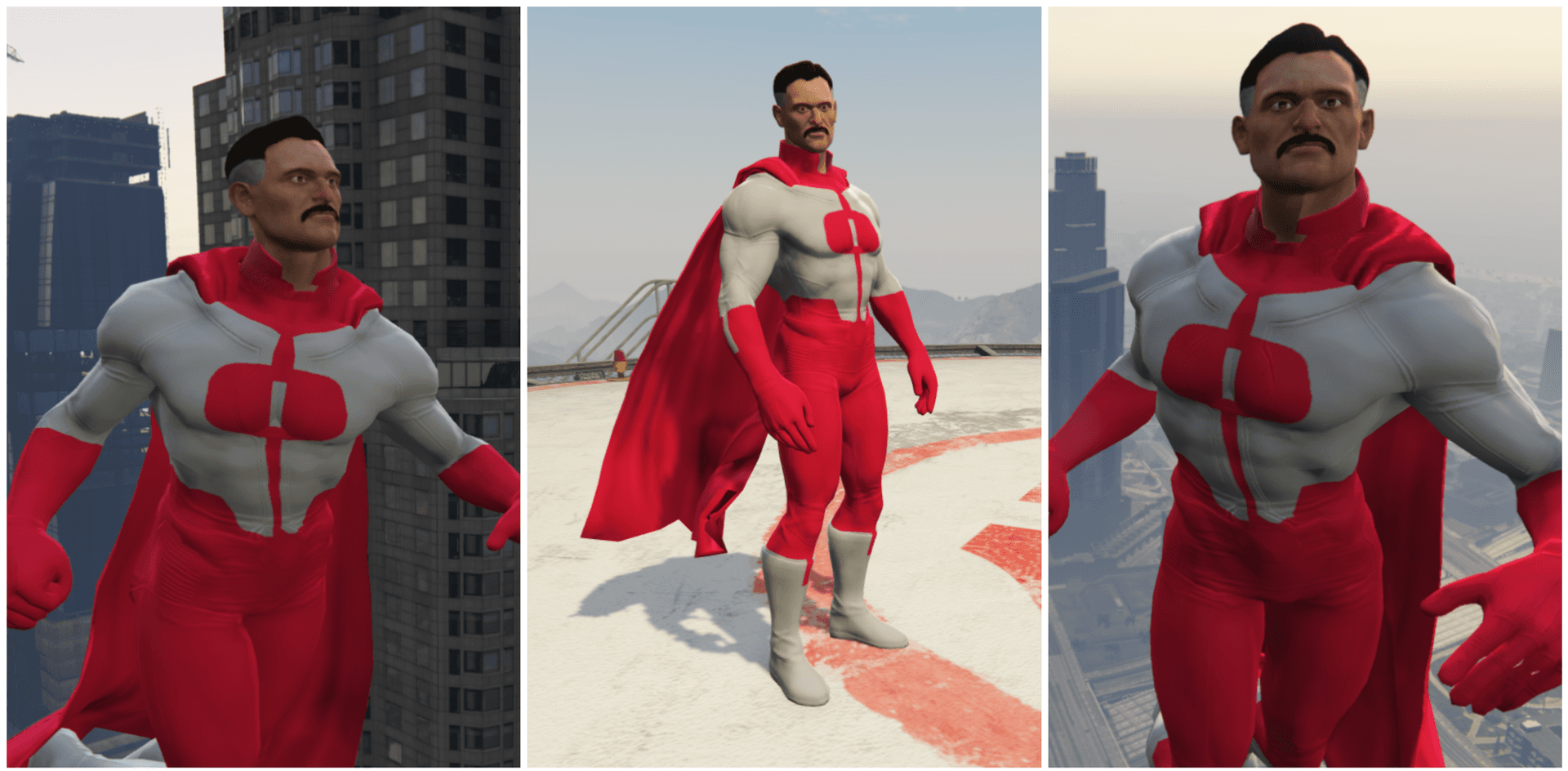 New GTA V Legacy Omni-Man mod polishes superhero playthroughs
