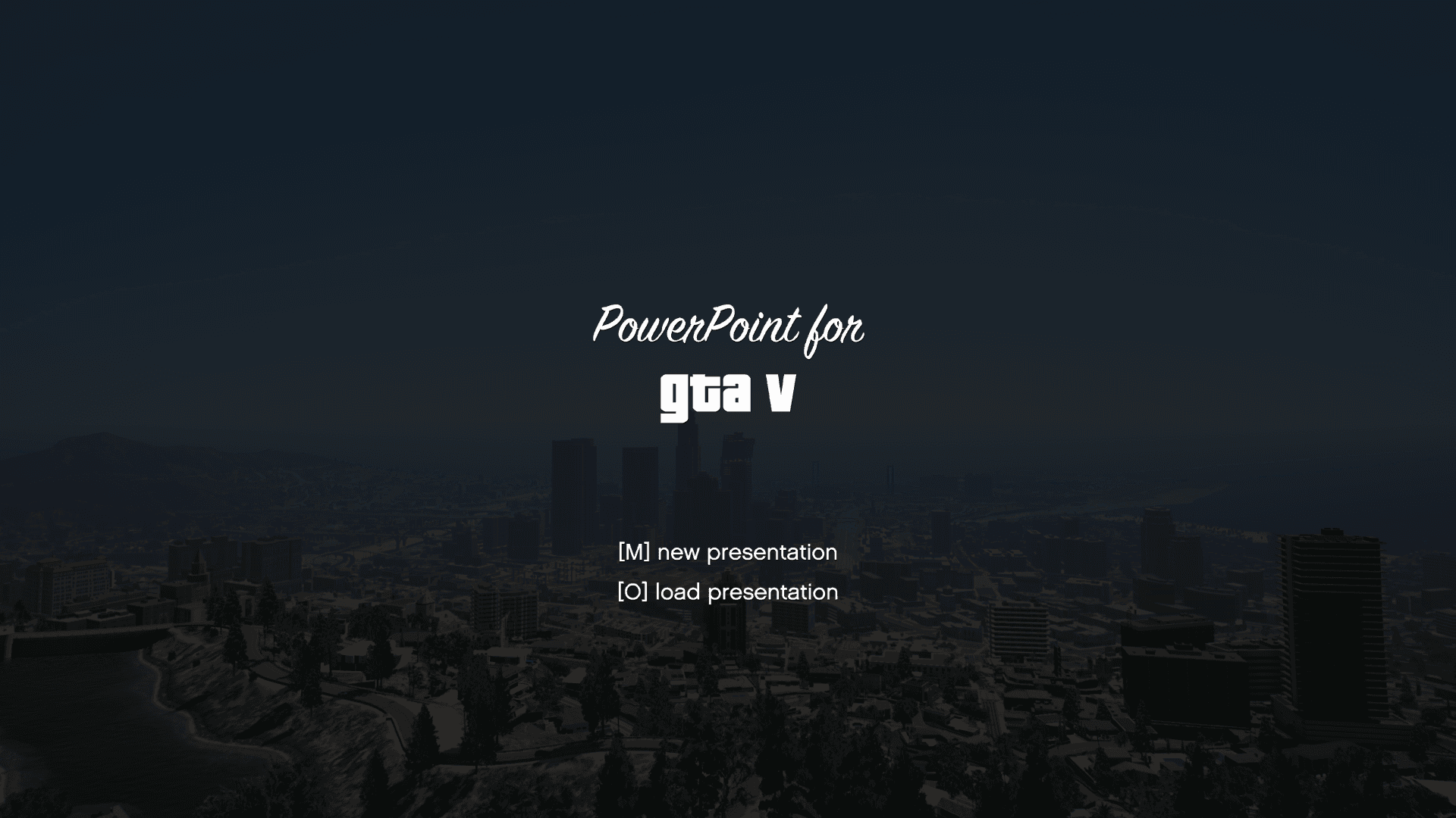 PowerPoint mod turns GTA V into a presentation sandbox