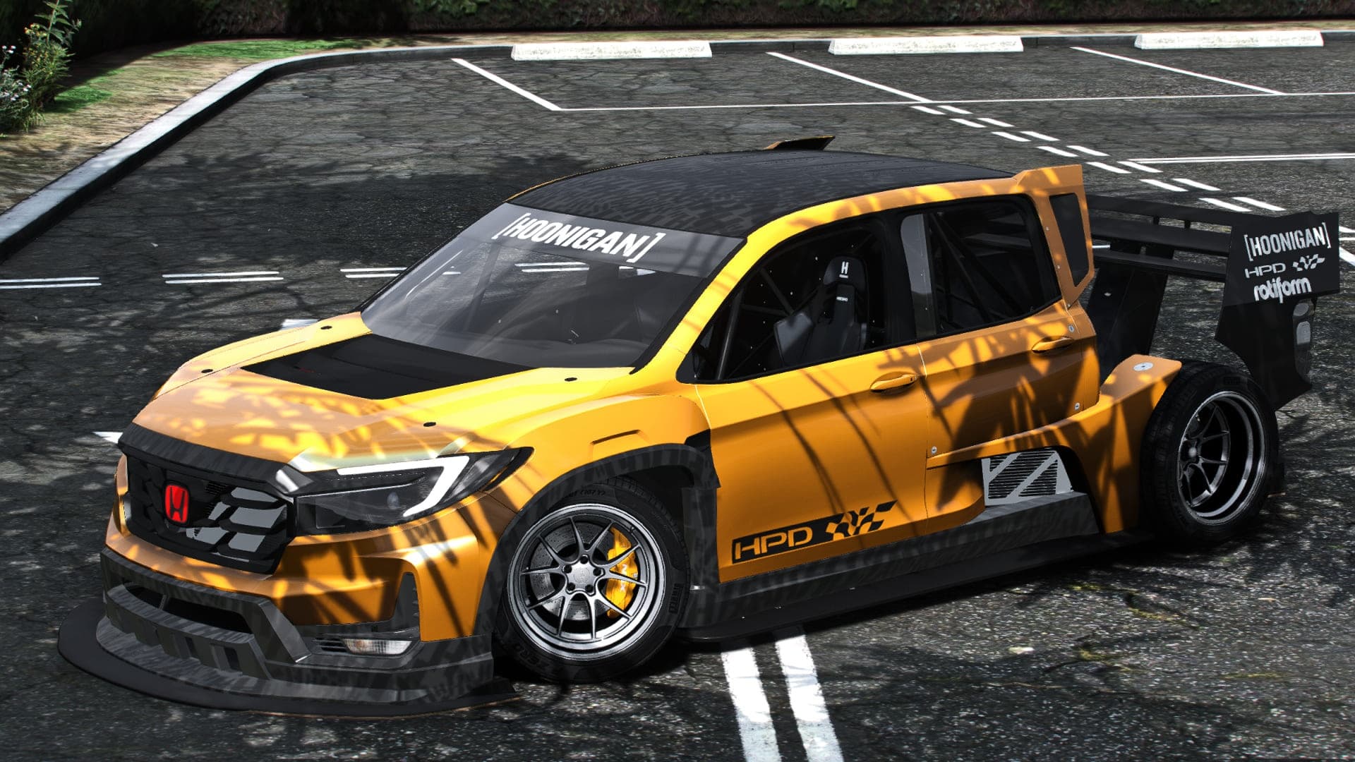 Honda Indy Truck Hoonigan arrives with rich GTA V Enhanced features