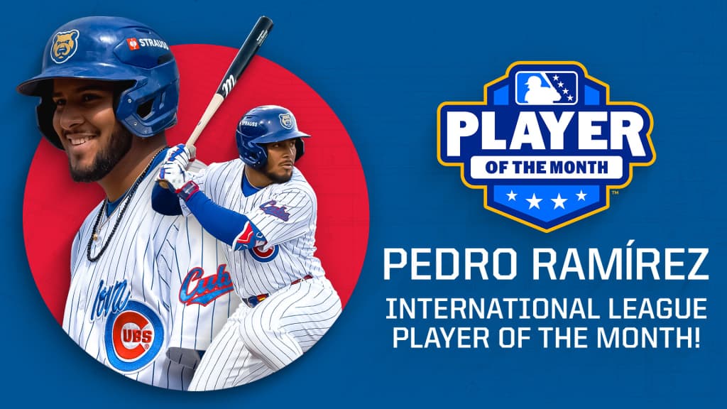 Pedro Ramírez powers Iowa Cubs, wins International League Player of Month