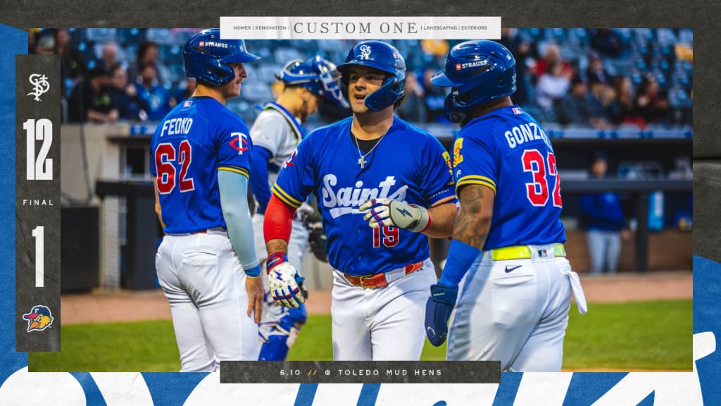 Saints hammer four homers off Verlander in 12-1 rout of Toledo