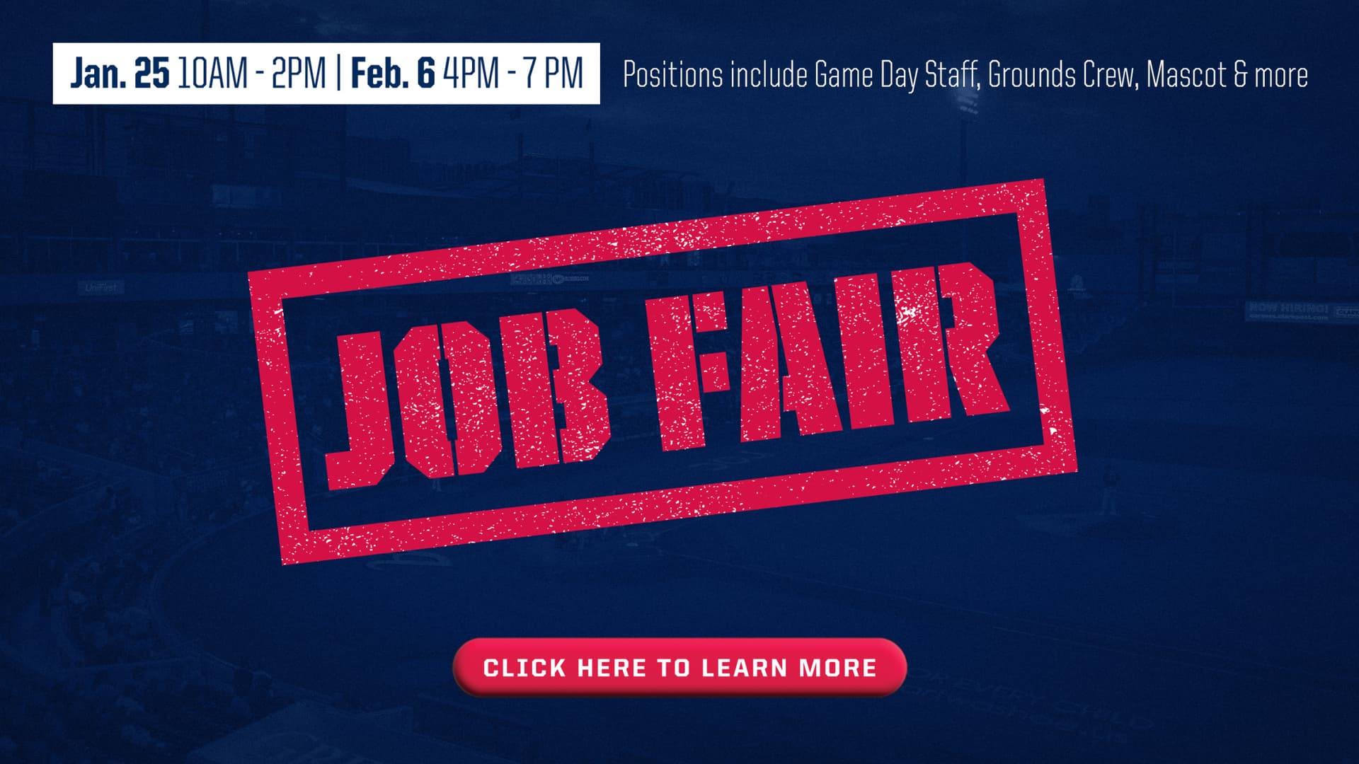 Reno Aces Host Jan. 24 Job Fair With On-the-Spot Interviews